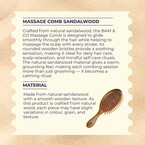 BAM & CO Comb Sandalwood